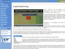 Tablet Screenshot of logicielplanning.fr